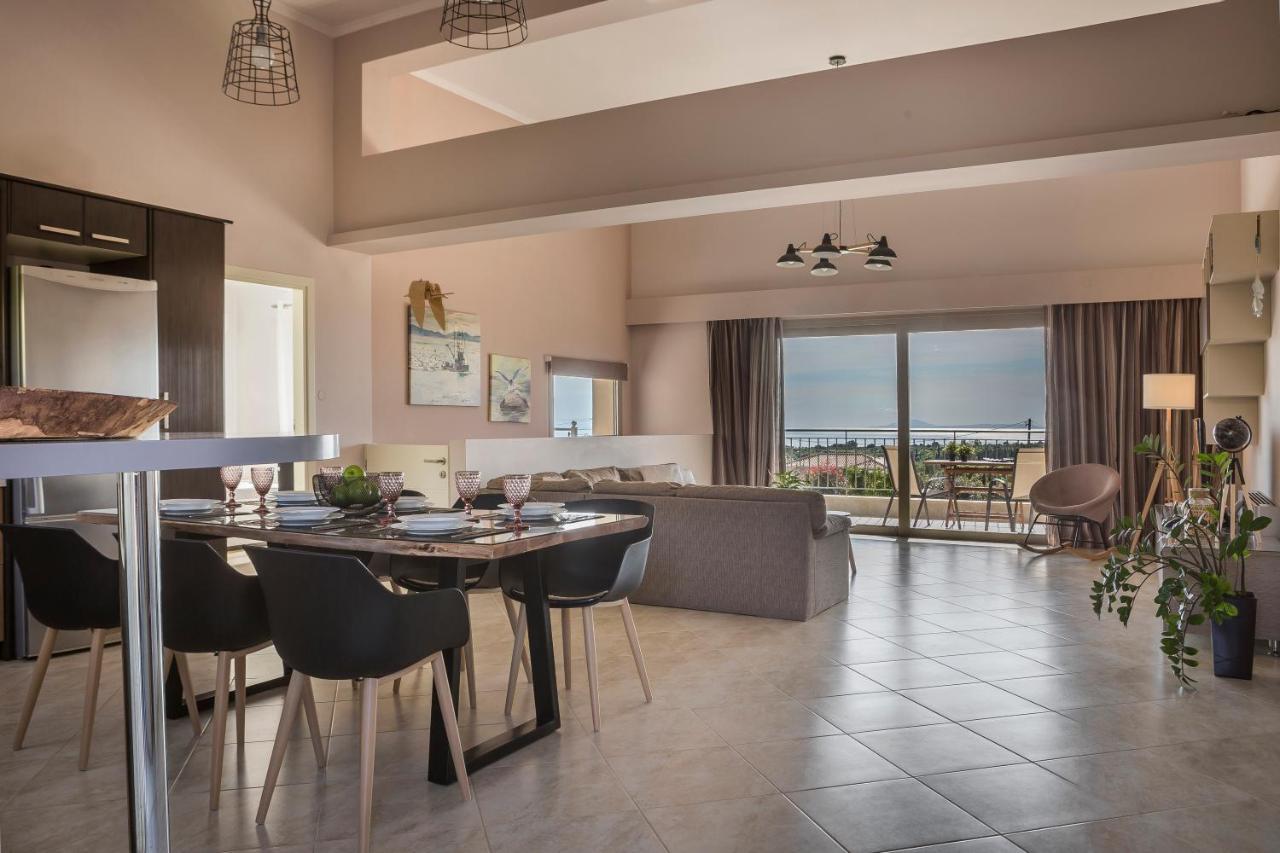 Sailing Villa Kefalonia Karavados ภายนอก รูปภาพ